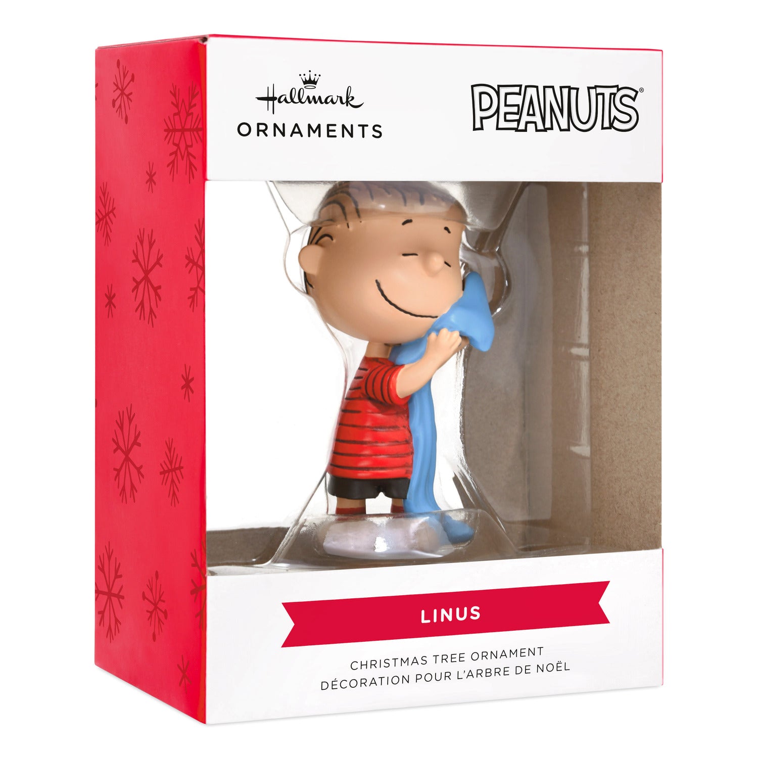 スヌーピー ライナス 毛布ハグ ホールマークオーナメント Peanuts
