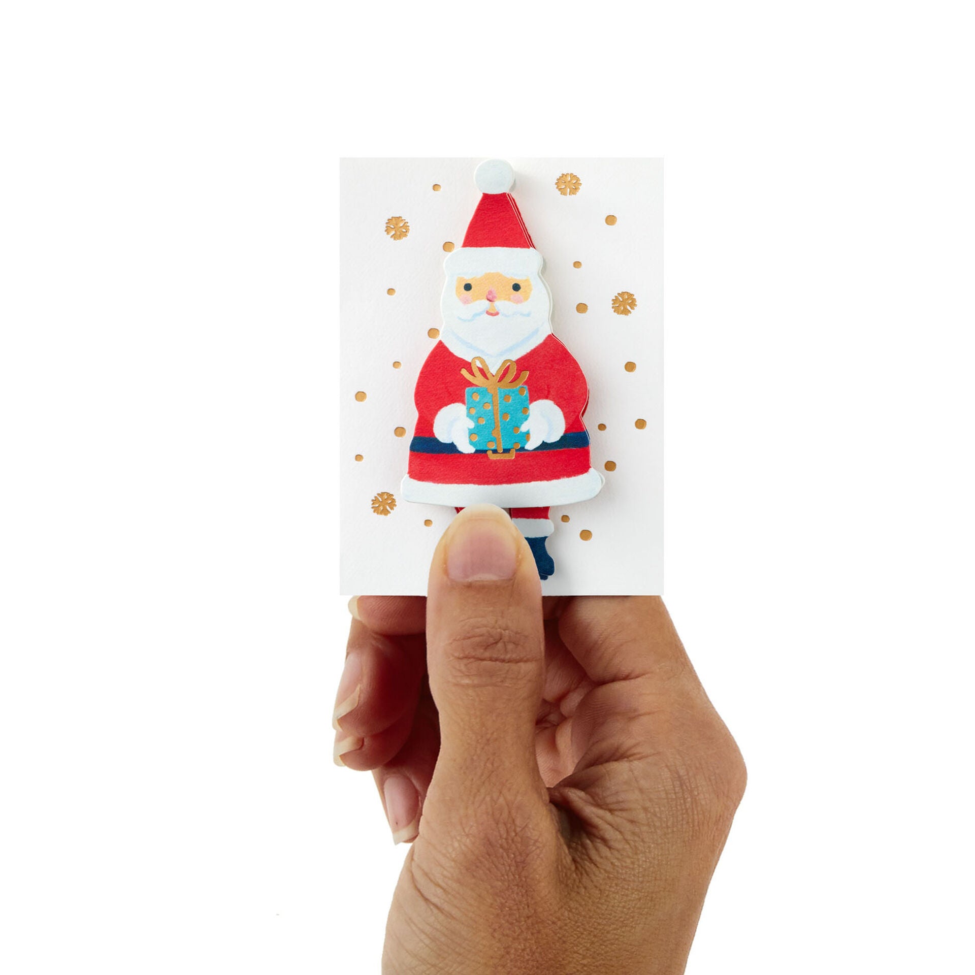 アウトレット】Christmas Mini Santa Card【輸入クリスマスミニカード