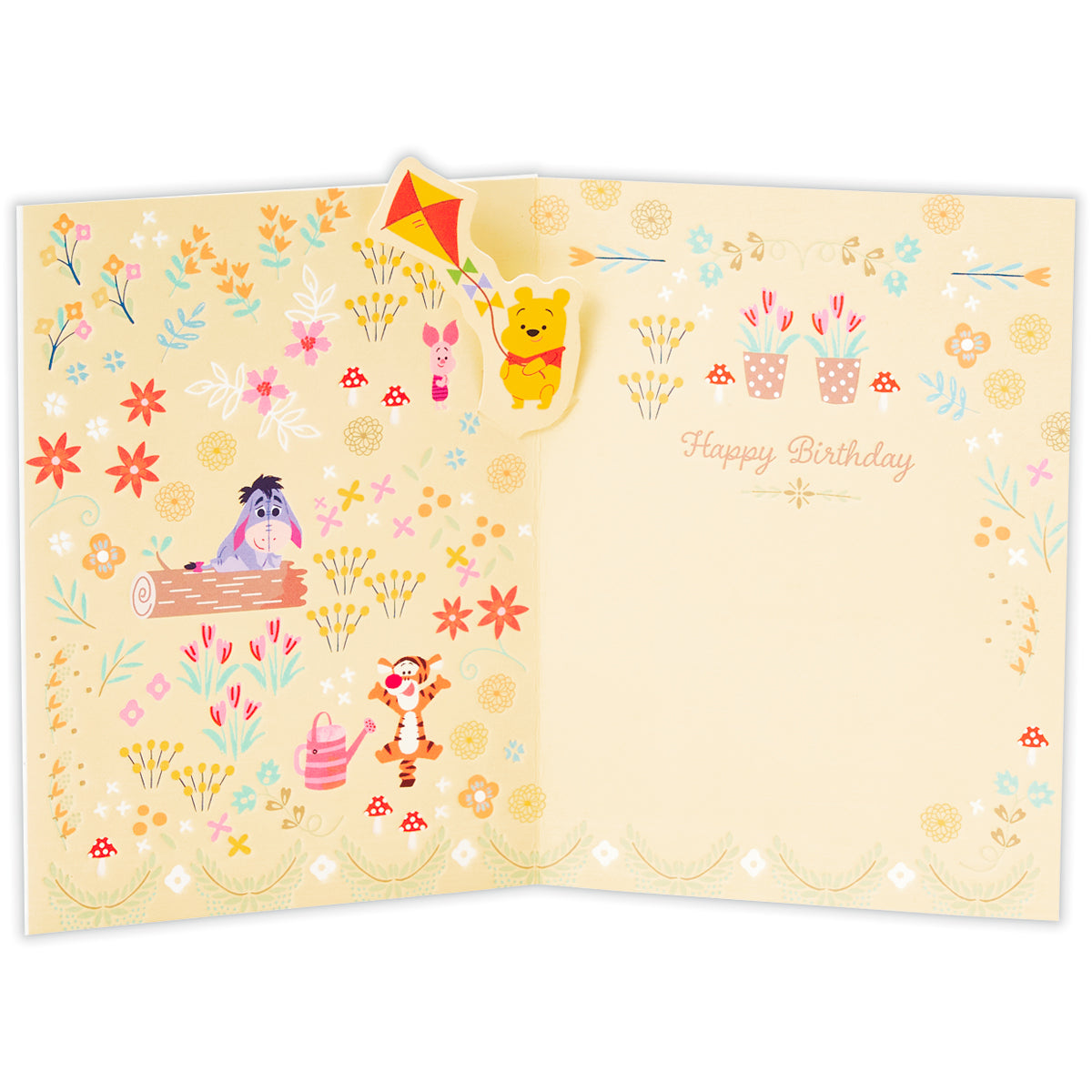 ディズニー デボス くまのプーさん【誕生お祝い】日本ホールマークの