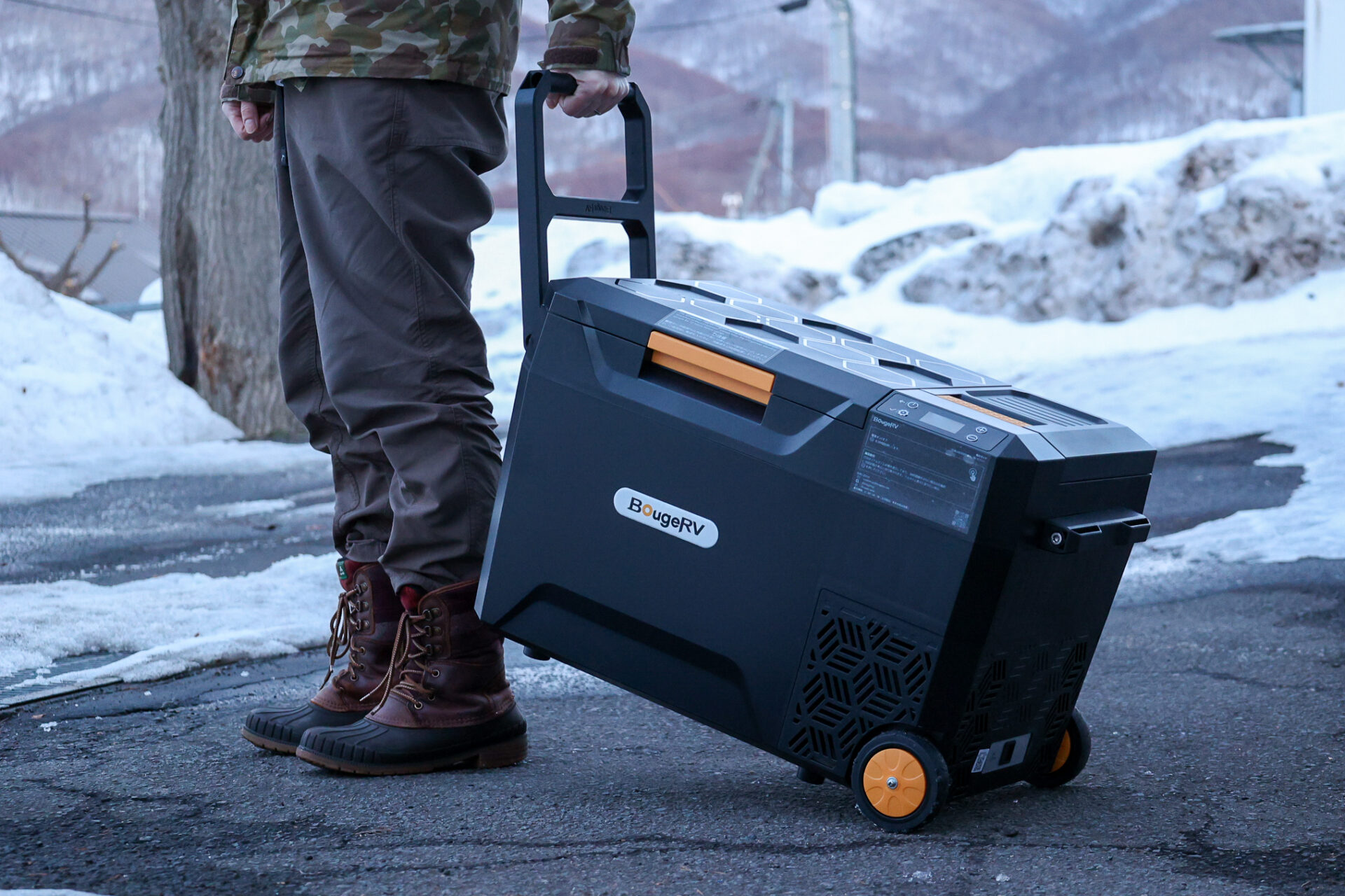 冷蔵／冷凍セパレート可能！BougeRV『CRX2 ポータブル冷蔵庫』が