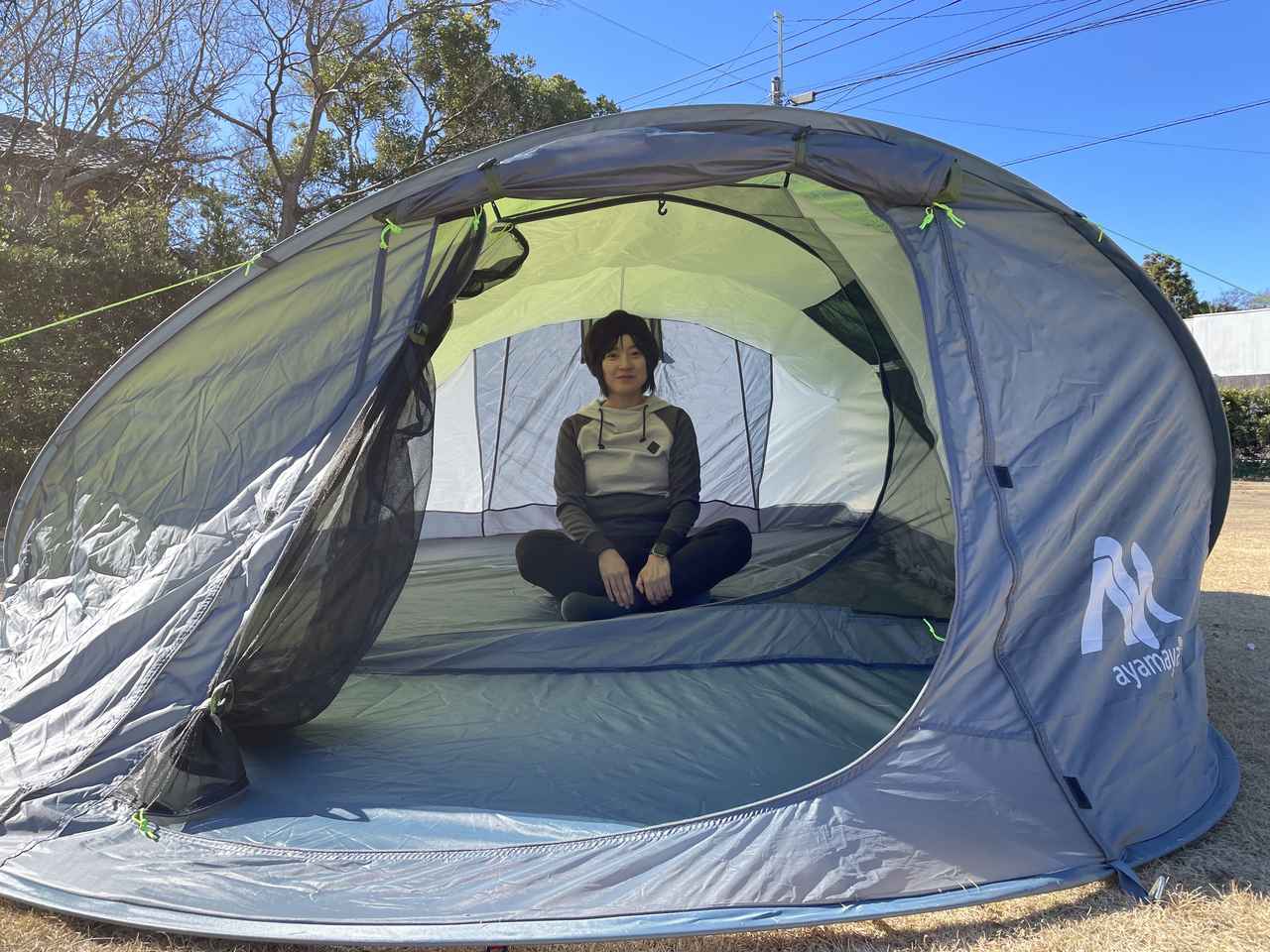 ayamaya ポップアップテント Camping Gear] AYAMAYA Pop-Up Tent