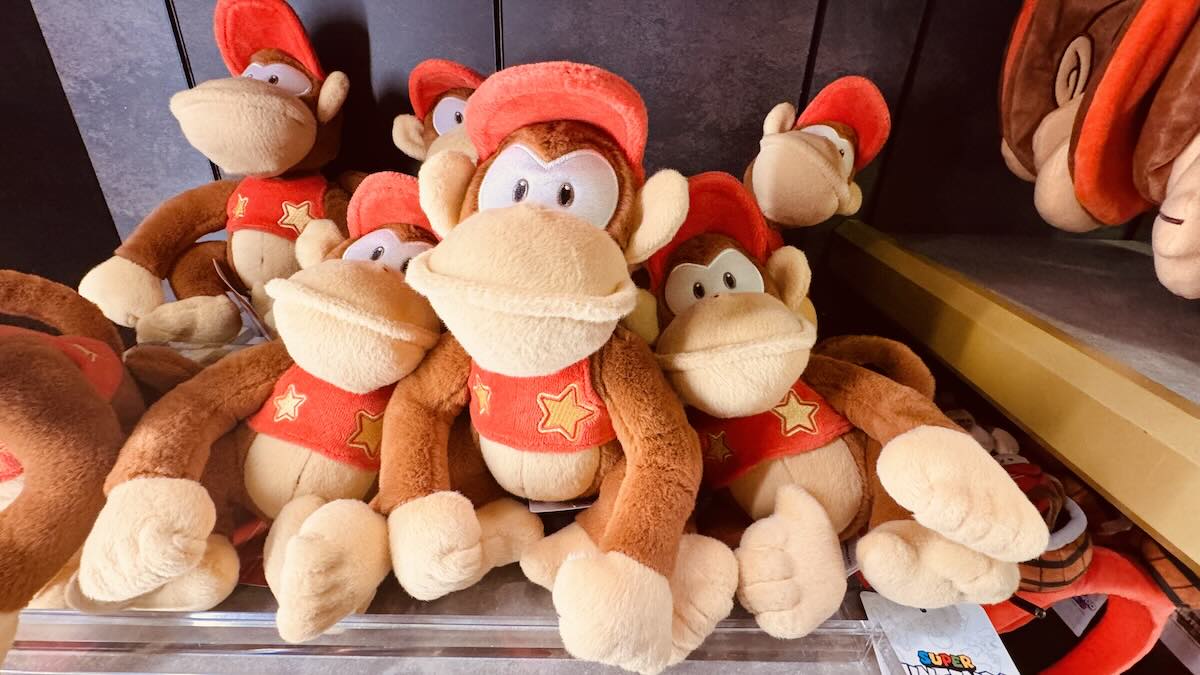 USJドンキーコングカントリーグッズ：ぬいぐるみ、キーチェーン