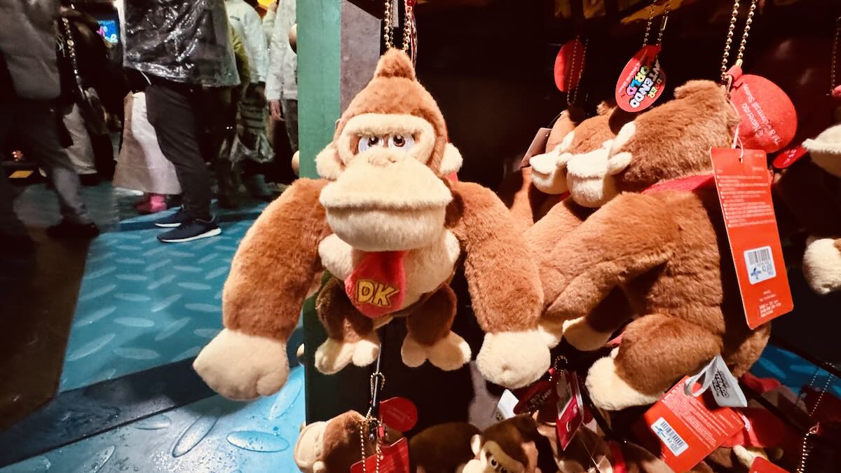 USJドンキーコングカントリーグッズ：ぬいぐるみ、キーチェーン