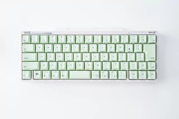 HHKBカラーキートッププロジェクト」第二弾「山葵（わさび）」のキー