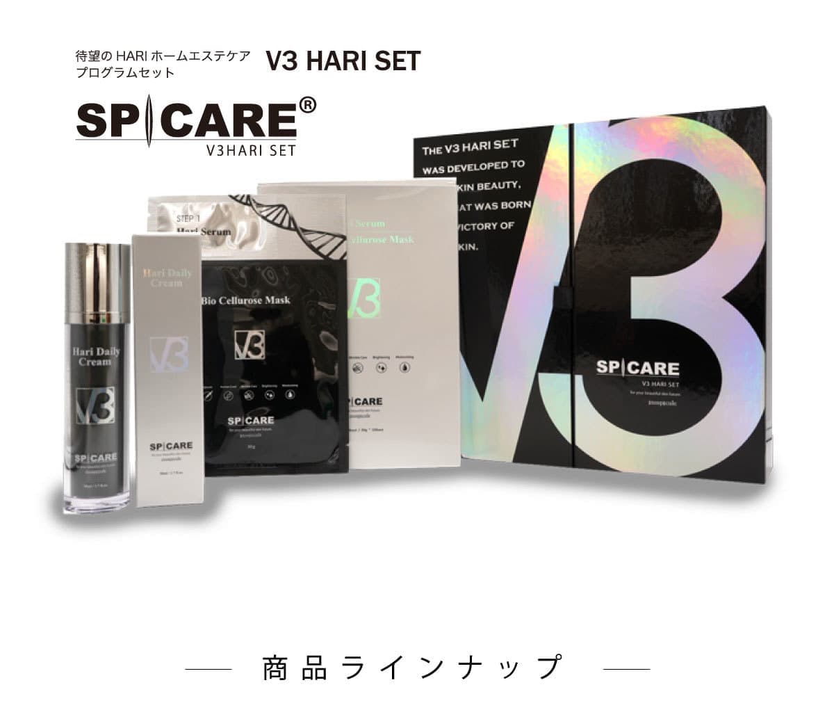 SPICARE HARISET（ハリセット）～HARIホームエステケアプログラムセット～