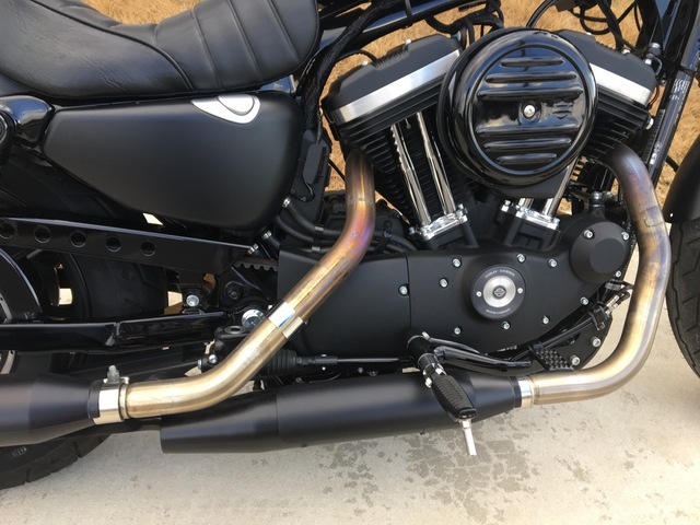 北米マフラーに交換 | スポーツスターアイアンのある生活