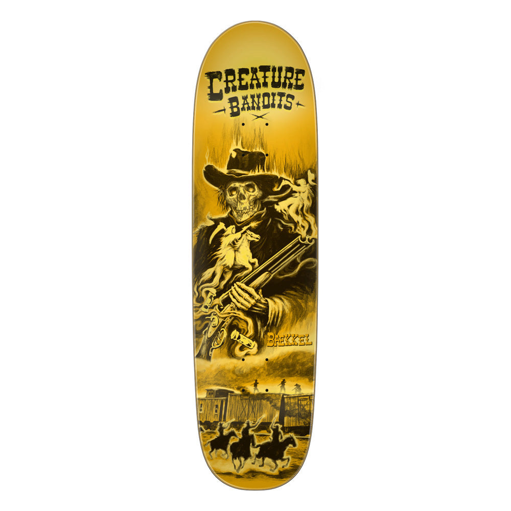 8.5in x 31.95in BAEKKEL BANDITS PRO SKATEBOARD DECK – ハスコ