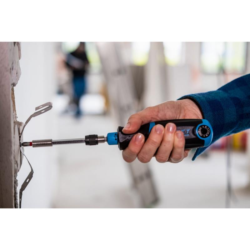 Hazet 810R-4 Ratcheting Bit Screwdriver, 1/4