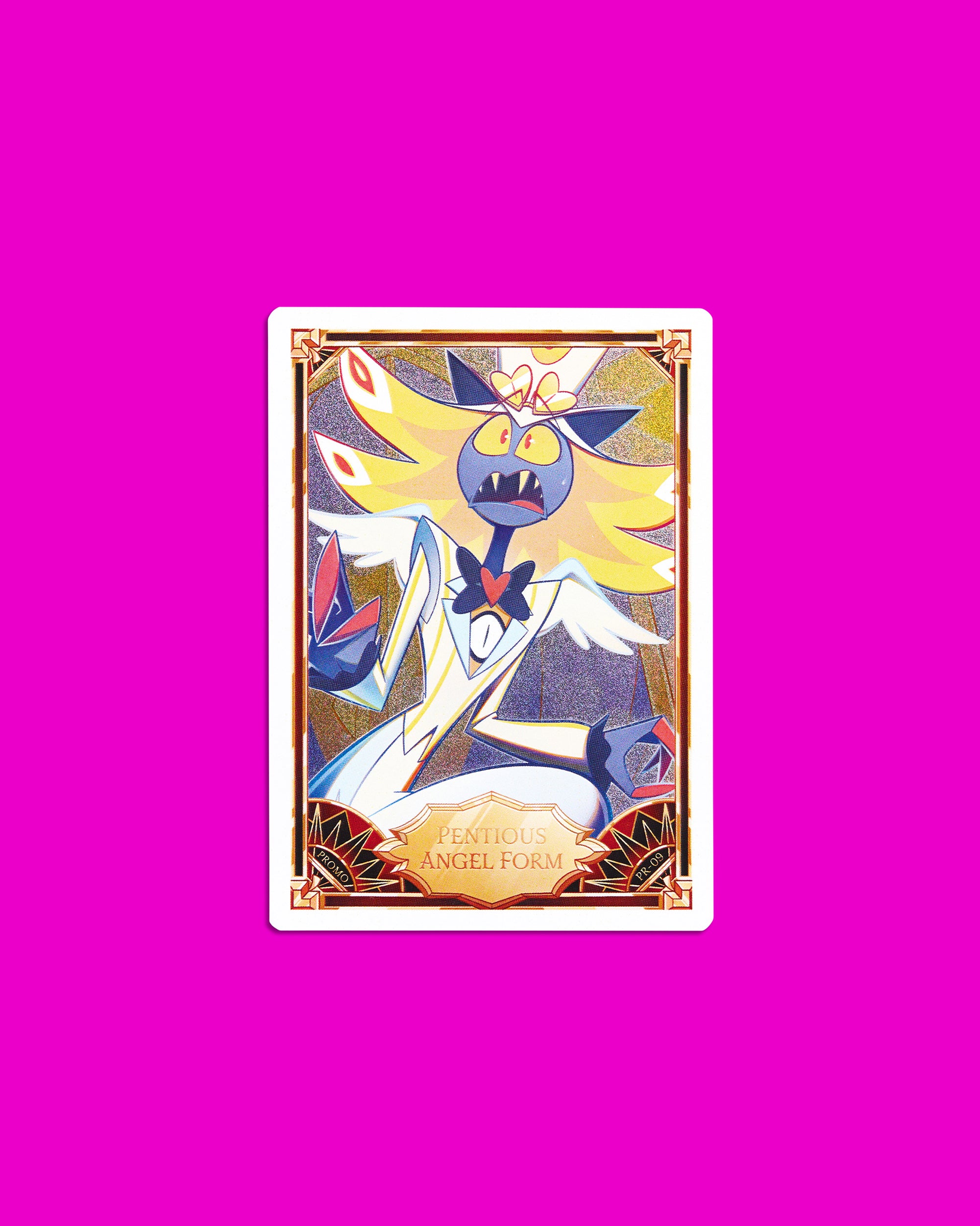 Hazbin Hotel Trading Cards Pentious Angel Form Promo Card (PR-09