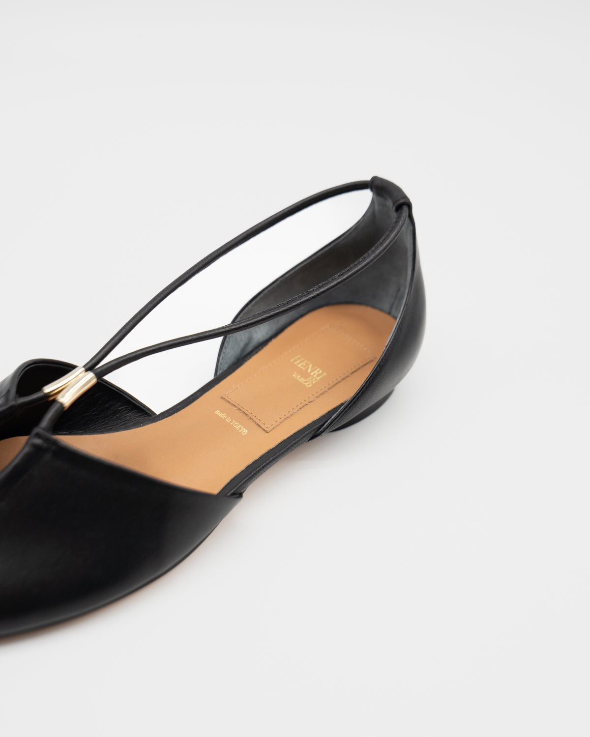 Mimosa Black l ポインテッド パンプス ブラック - HENRI EN VARGO