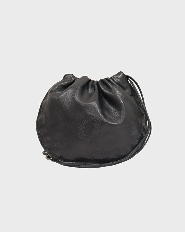 LOEWE アナグラムレザー巾着ショルダーバッグ | Hedy