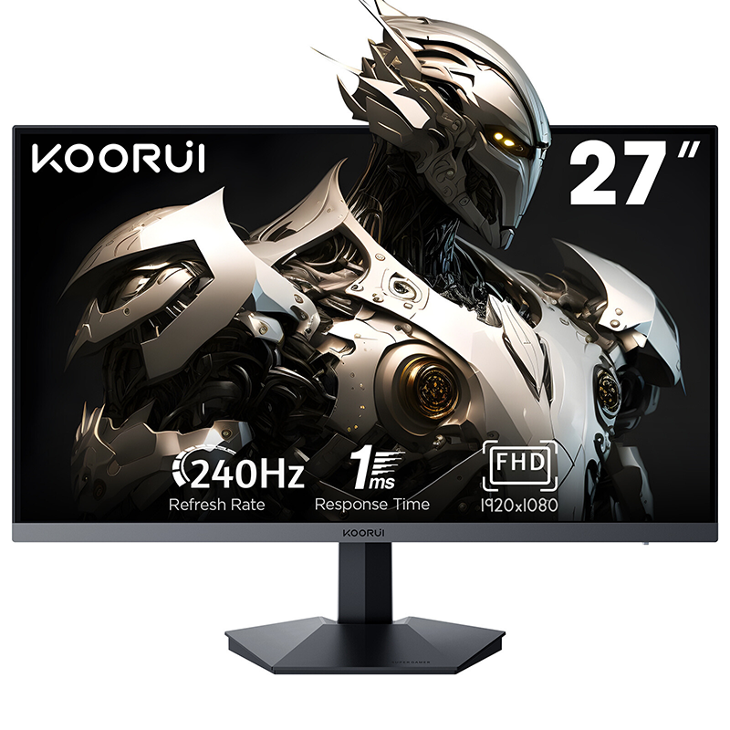 KOORUI GN02 27-Inch Gaming Monitor FHD 240Hz 1ms