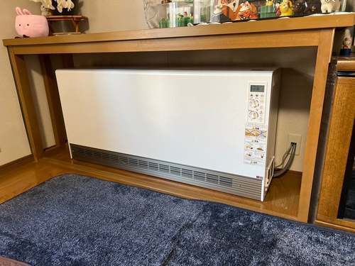 蓄熱暖房機（蓄暖）の取替工事 | 石川県の電気工事専門業社にアンテナ