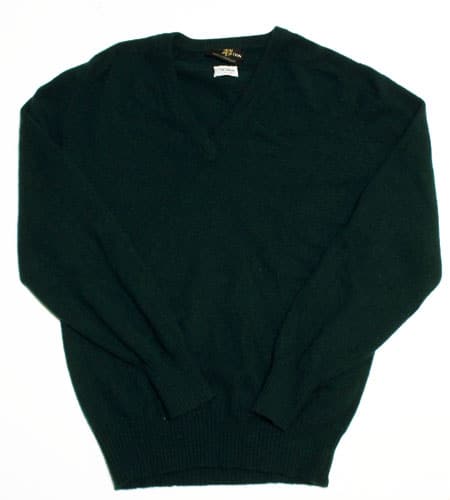 古着/USED] スコットランド製 GLEN LYON カシミア Vネックセーター