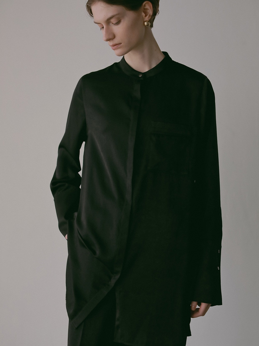 ヴィンテージサテンブラウス | Blouse | HER. Online Store