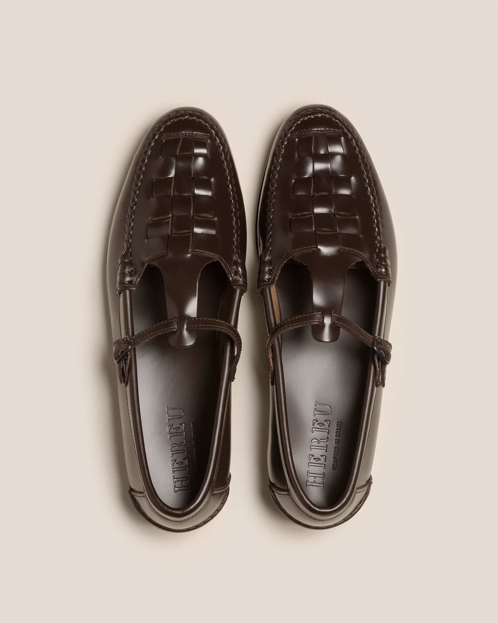 MAQUEDA - Interwoven T-bar Loafer – Hereu Studio