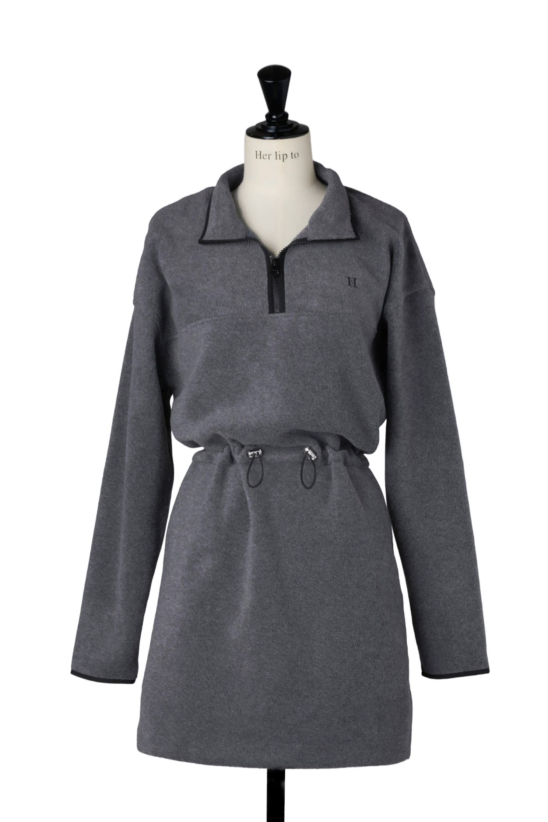 Flight Mode Fleece Mini Dress