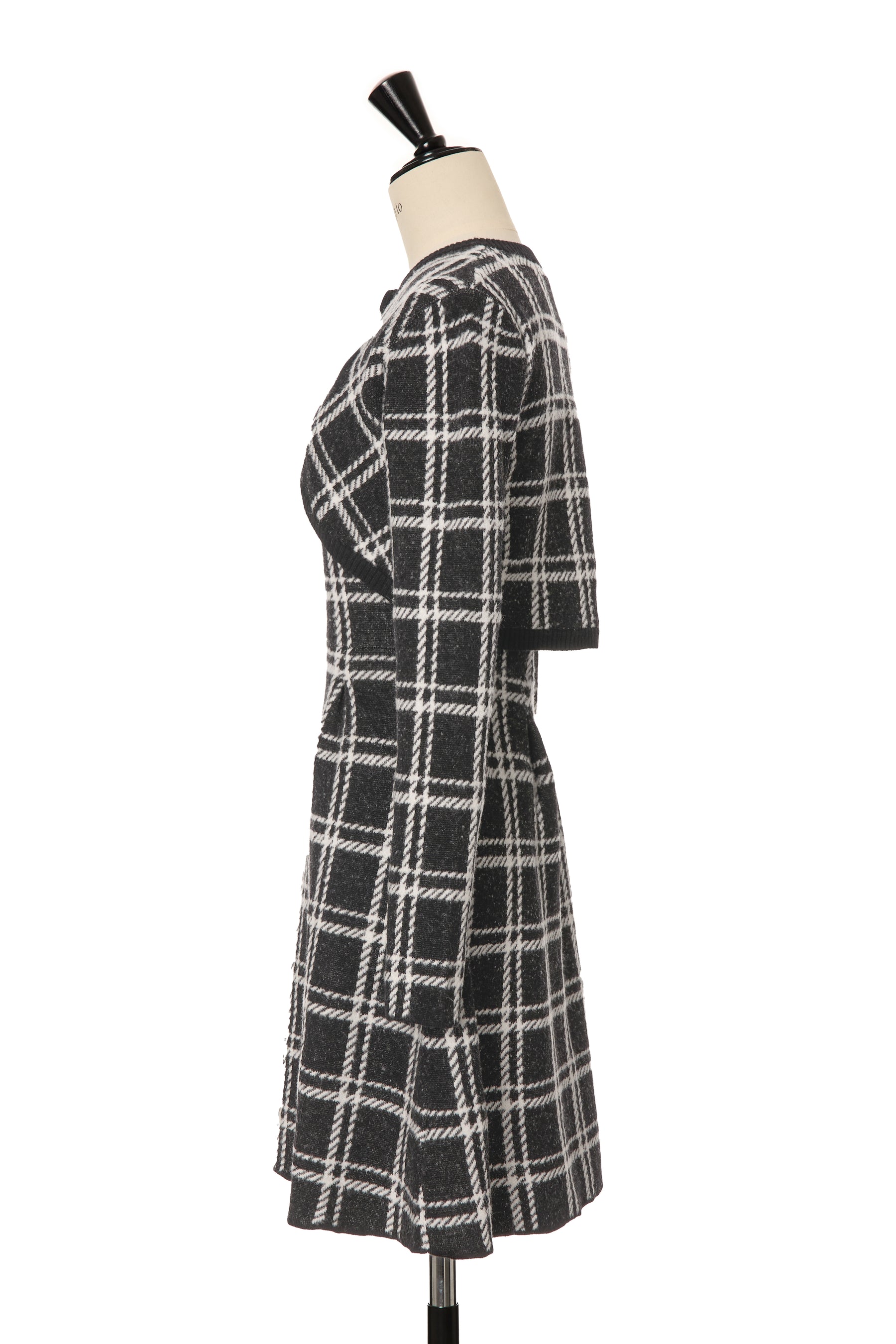 Pantheon Checked Knit Dress