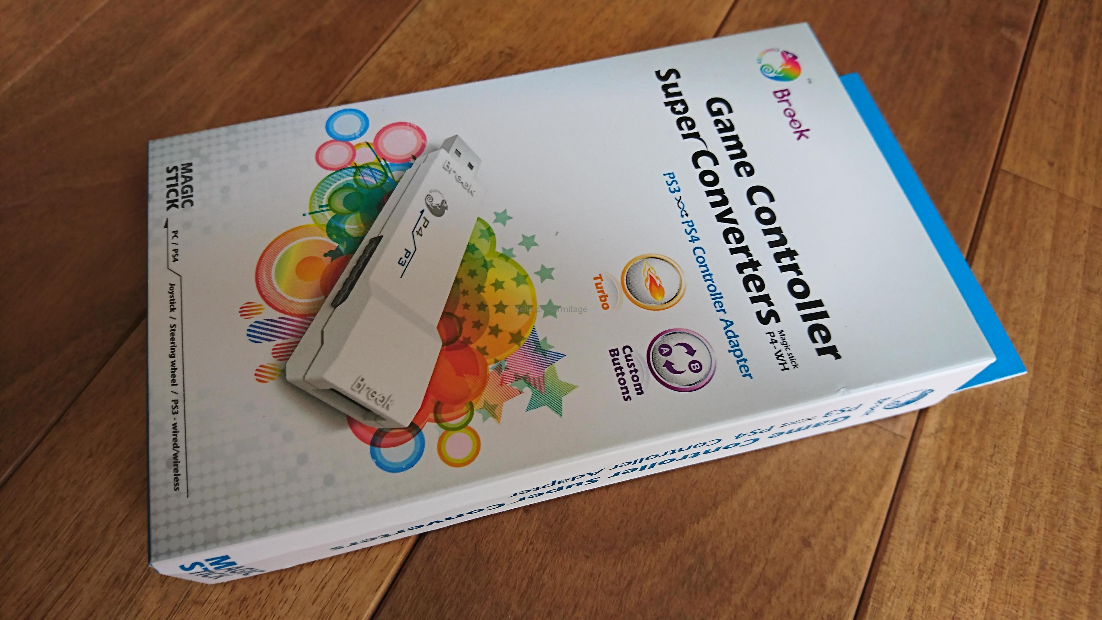 ハンドルコントローラーLogicool G27がPlaystation4で使えるBrook PS3