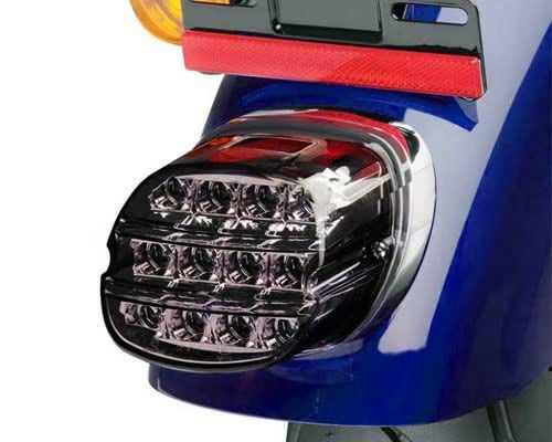 ウイングイーグルロゴ テールライトバイザー ゴールド・ツートン (上