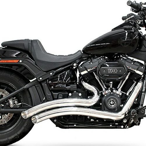 バッサーニ Radial Sweepers マフラー クローム/クロームシールド