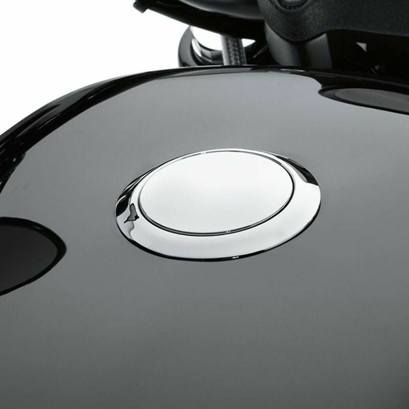 ハーレー純正 フラッシュマウント・フュエルキャップ グロスブラック