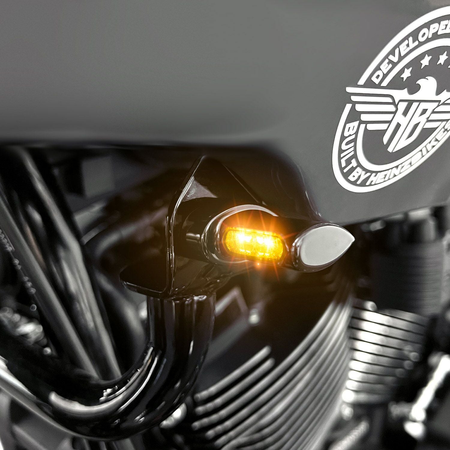 ソフテイル用ウインカー（ターンシグナル）｜ハーレーカスタムパーツ専門店