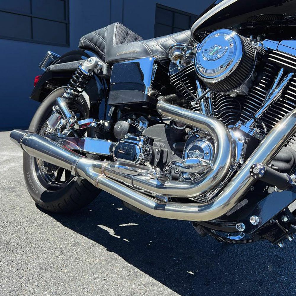 ダイナ サンダーヘッダー(THUNDER HEADER)マフラー｜ハーレーカスタム