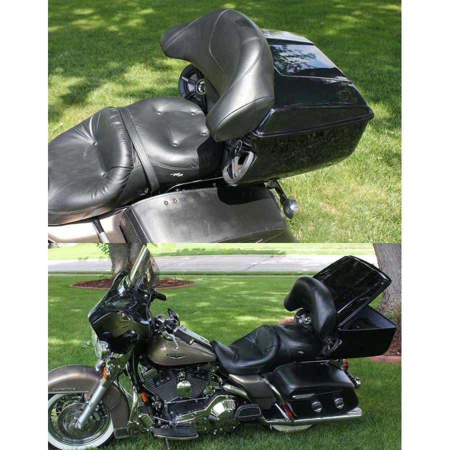 ハーレー、ツーリング用(1997～2008年)用ツアーパック/ラゲッジラック