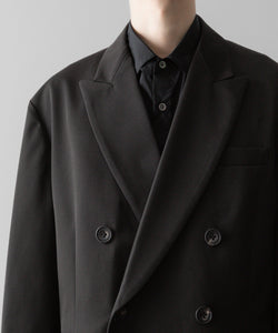 ssstein / シュタイン】OVERSIZED DOUBLE BREASTED JACKET - DARK