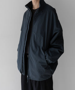 stein / シュタイン】WINDBREAKER STAND COLLAR JACKET - DARK GREY