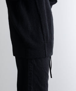 stein / シュタイン】EXTRA FINE KID MOHAIR TURTLE NECK LS - BLACK