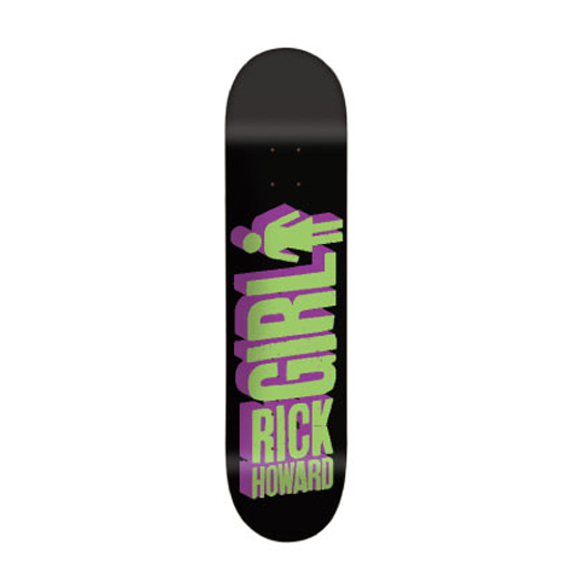 GIRL Skateboards Deck Rick Howard BIG GIRL 3D | ガール スケート