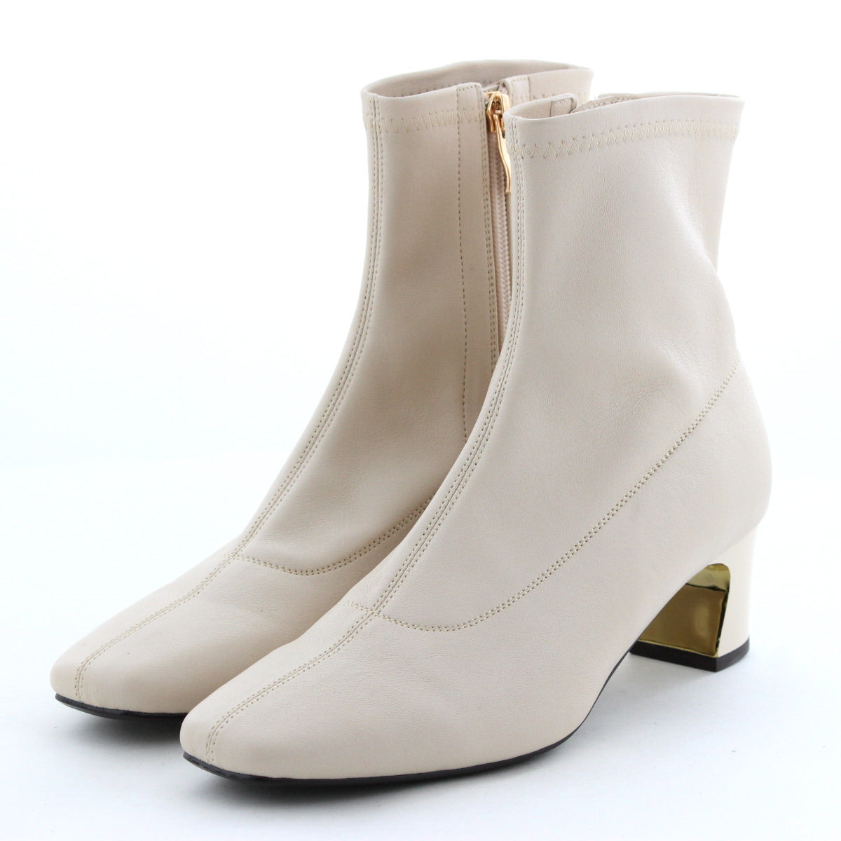 再値下げ】メタルヒールストレッチブーツ/554418