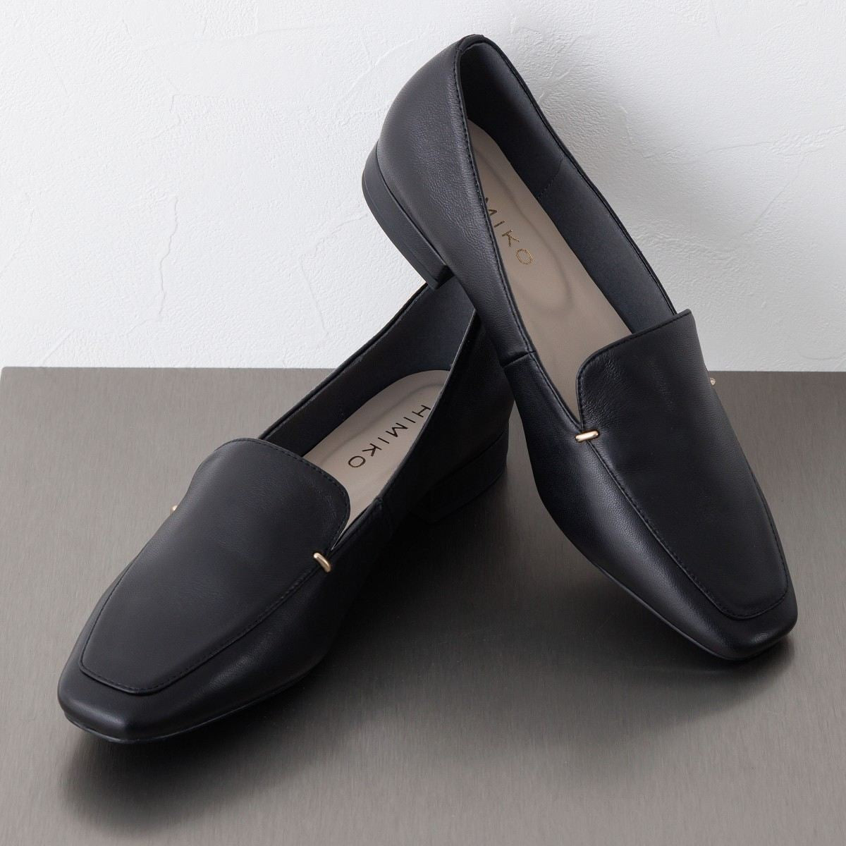 WEB限定デザイン/再入荷】メタルアクセントローファー/640009