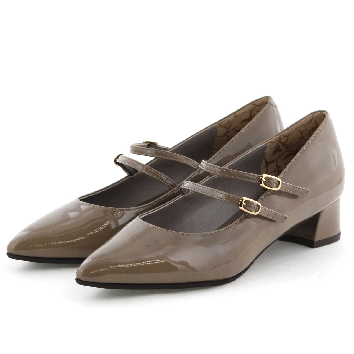 SALE】ダブルベルトメリージェーンパンプス/641314