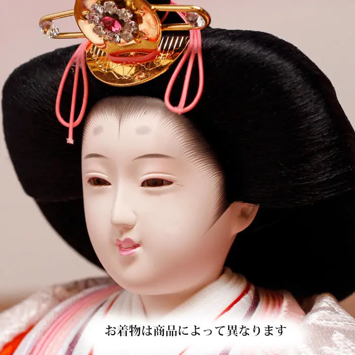 天皇陛下、皇室 定番の着物の雛人形 高貴で格式高い【つむぎ雛