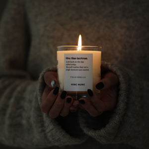 HINC NUNC アロマキャンドル フィグ&グリーンティー FIG & GREEN TEA