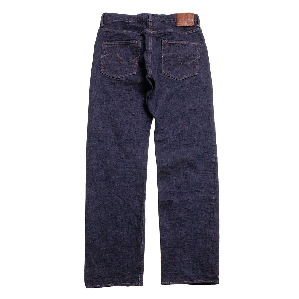 ONI DENIM - Just Right Straight - 17oz Bumpy Denim - Murasaki