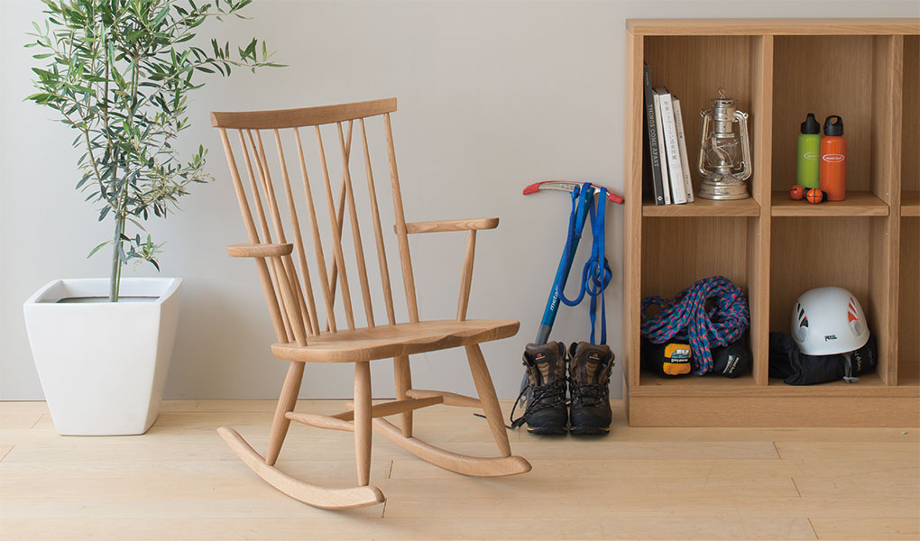 絵里花様引き取り専用飛騨の家具ダイネット スピンドルチェア