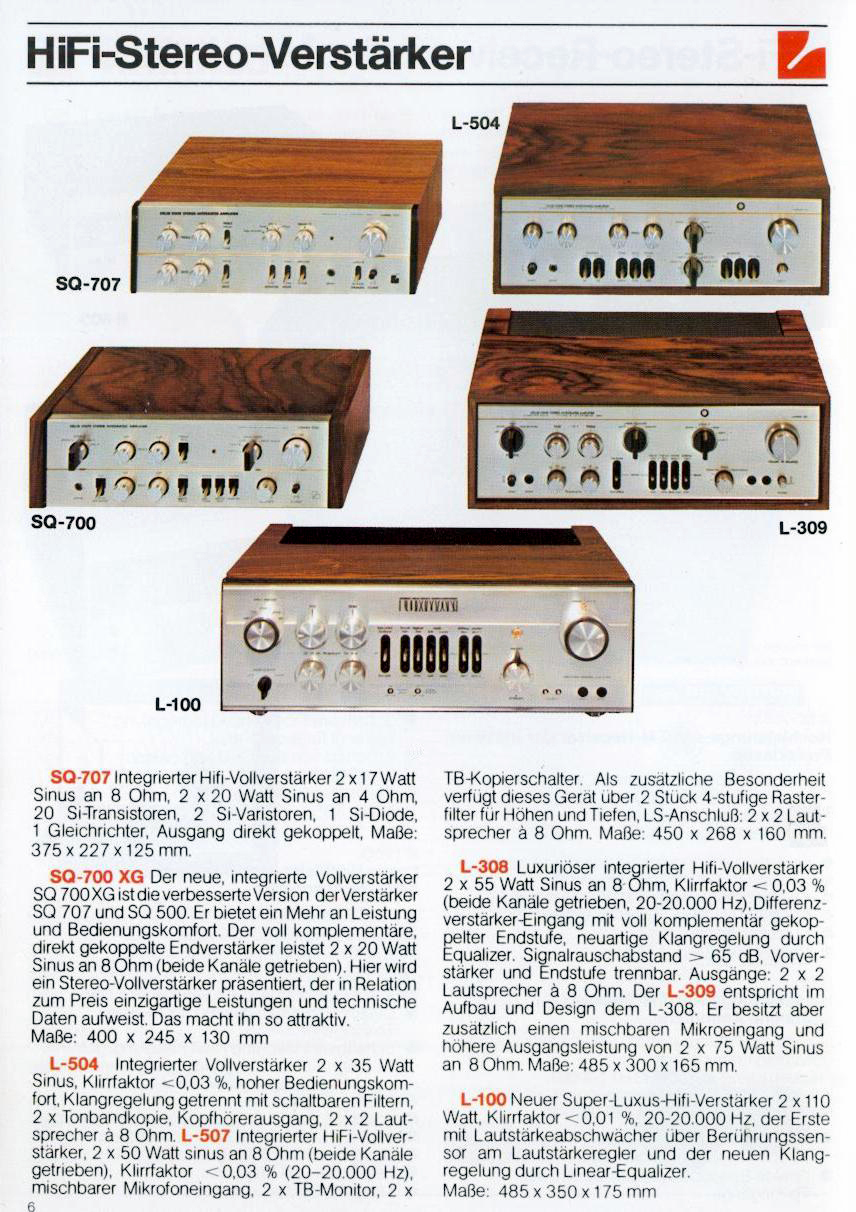 Luxman SQ 707 | hifi-wiki.com