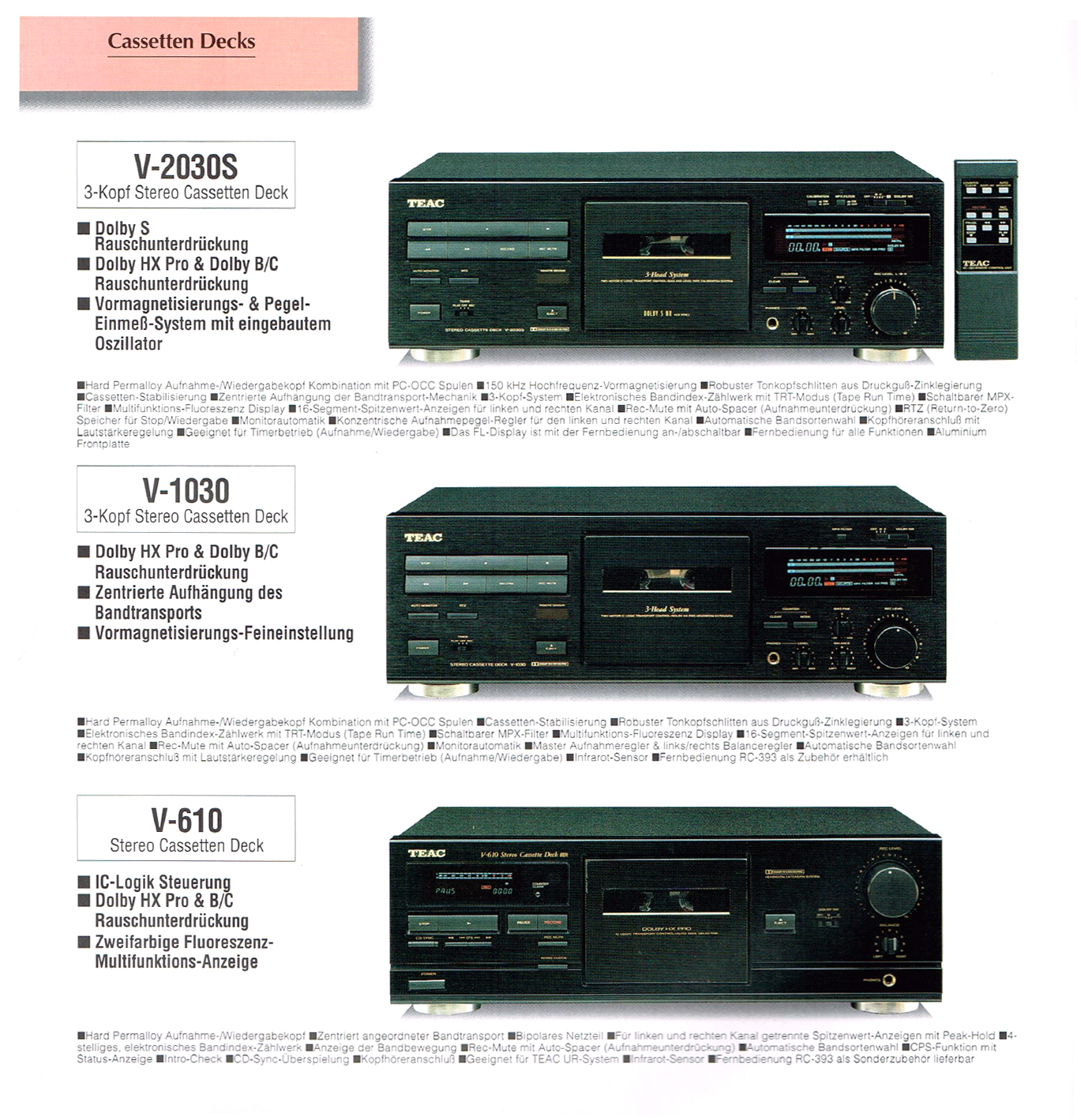 Teac V-1030 | hifi-wiki.com