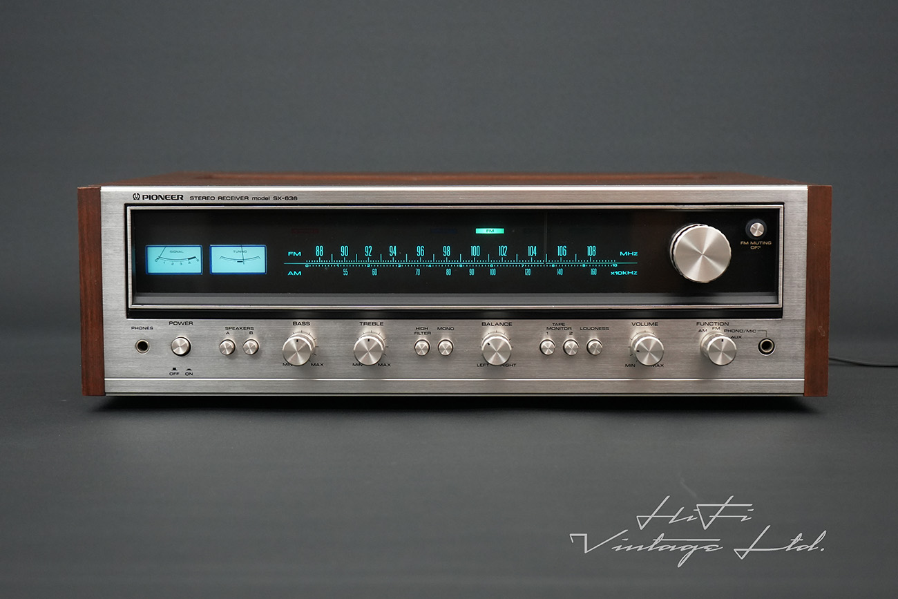 Pioneer SX-636 Receiver - HiFi Vintage