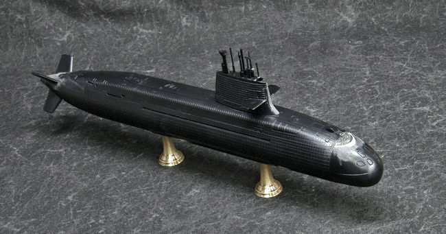 1/350潜水艦「SS-513 たいげい」 その2（船体＆セイル製作） – 艦船