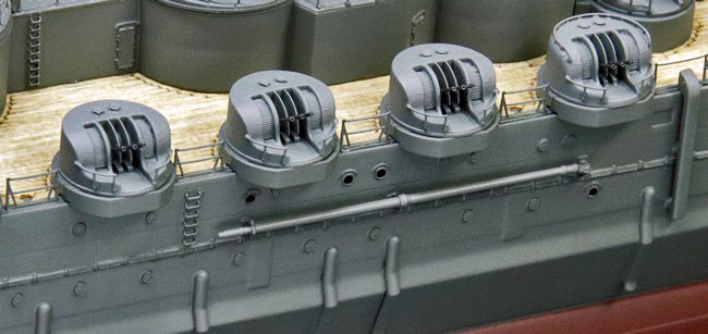 1/350戦艦『大和』タミヤリニューアル版プレミアムキット：最終仕上げ