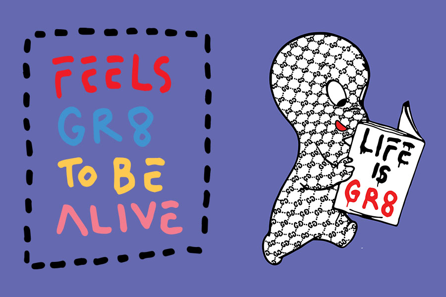 セレクトショップGR8、「Gucci Ghost」トラブル・アンドリューとの