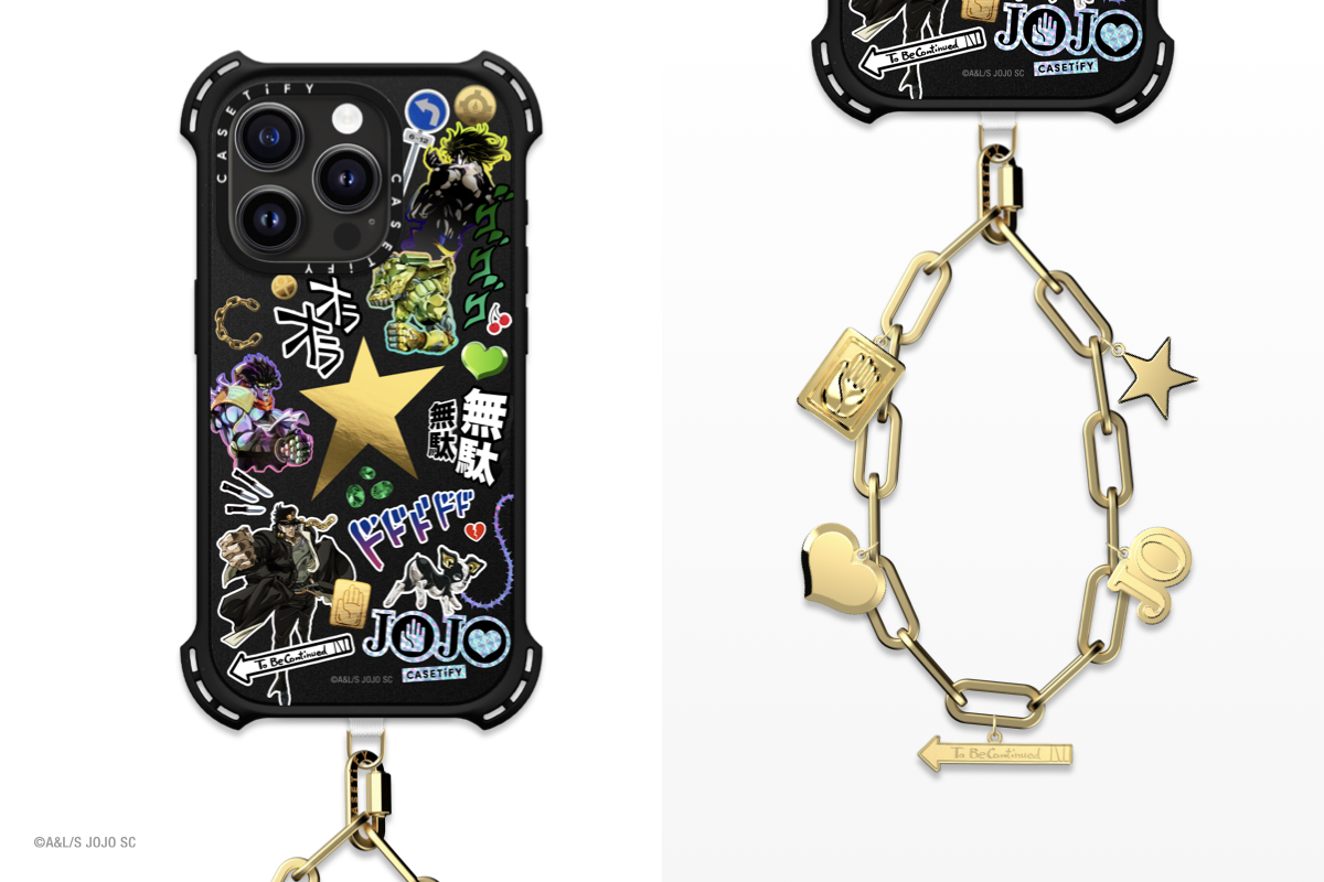 CASETiFY、アニメ『ジョジョの奇妙な冒険 スターダストクルセイダース