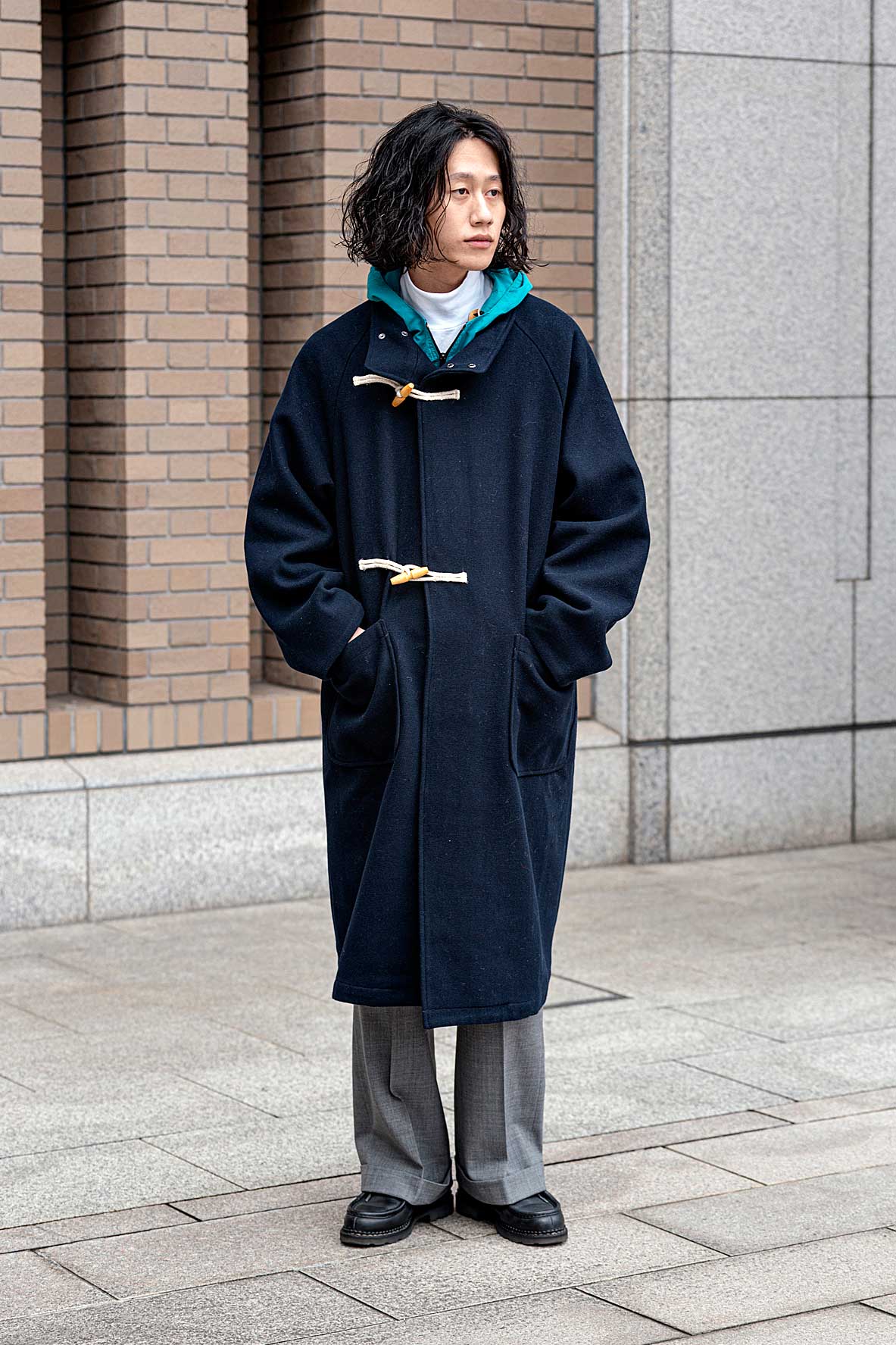 スナップ集】カラーダッフルコート編