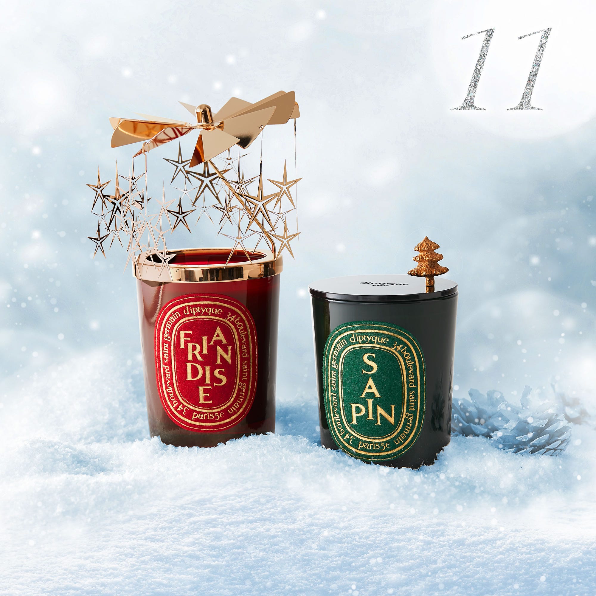 ディプティック ホリデー2024 カルーセル キャンドルBaies Diptyque