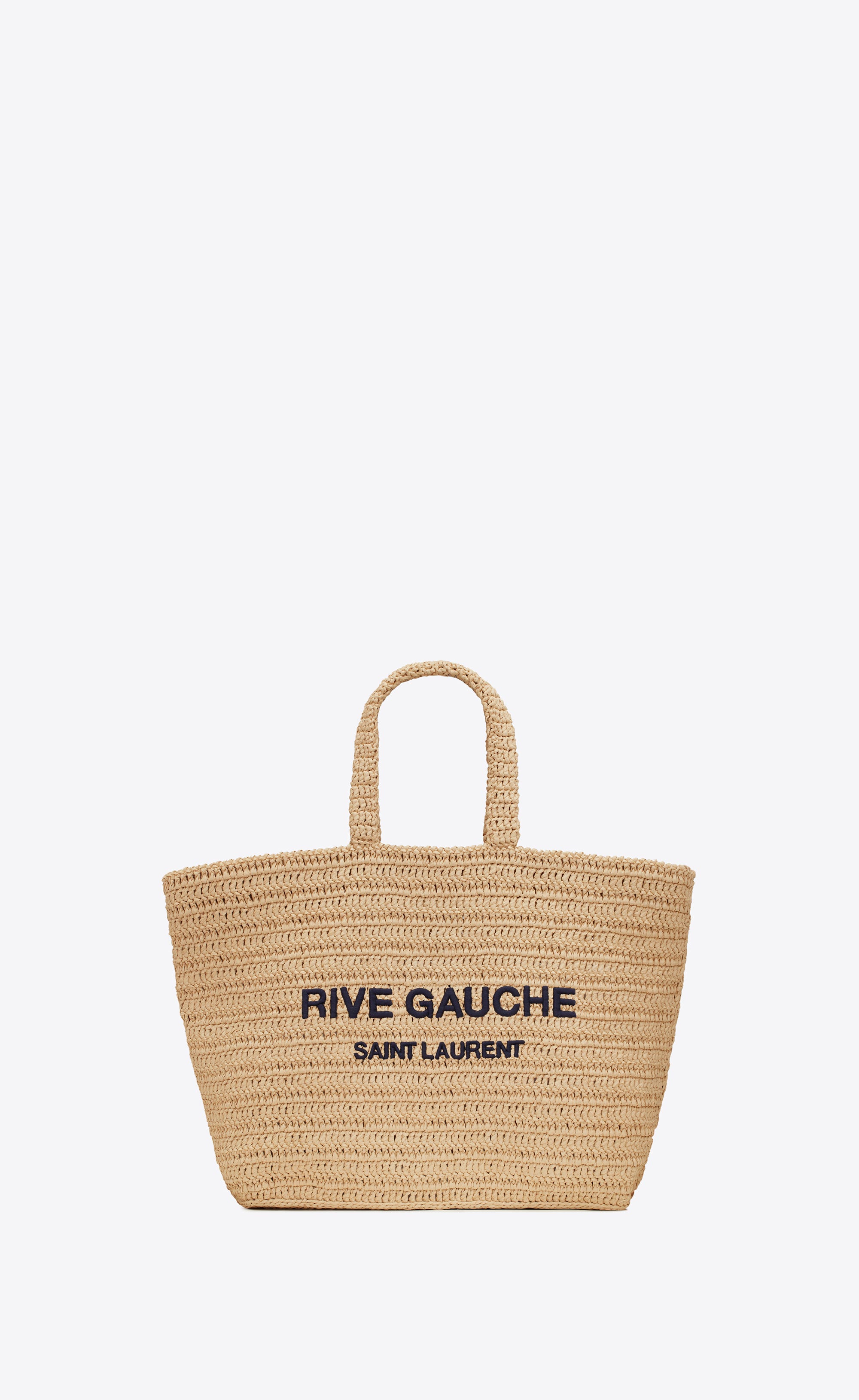 つくね】サンローランマノンMINIラフィア2wayかごバッグ つくね】サン